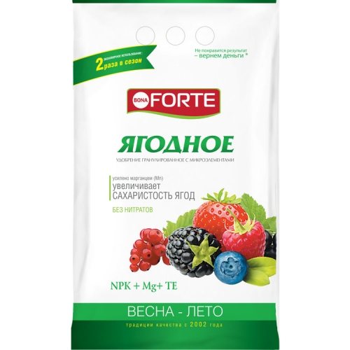 Bona Forte ягодное с биодоступным кремнием — упаковка